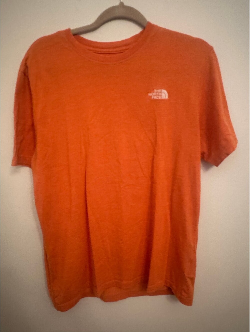 The North Face orange T-shirt